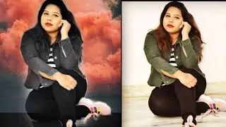 Smoke bomb photo Editing Snapseed Editing Trick [Lucky Singh] ||Apoorva Roy|| video