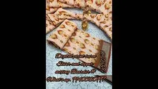 New Digital print Saree