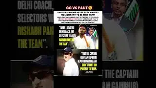 Gambhir vs Pant: A Battle Beyond the Boundary👀📢