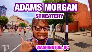 WASHINGTON DC's FIRST STREATERY IN ADAMS MORGAN: Restaurants Reopen & Crush Funk Performs DC GOGO