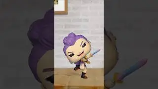 RUMI FUNKO POP animando figura #coleccionable #animaci&oacute;n #kpopdemonhunter #rumi #funko #viralshorts