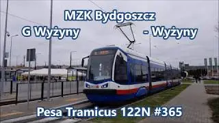 MZK Bydgoszcz - linia G, Pesa Tramicus 122N #365