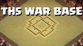 TH5 WAR BASE | ANTI-GIANT, LOONS, BARCH - Clash of Clans