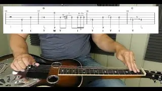 Red River Valley | Open Position |  Dobro Lesson Preview