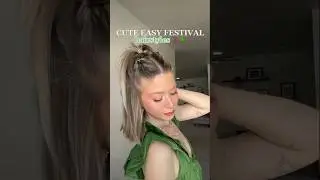 Cute Easy Festival Hairstyles #hair #hairstyle #tutorial #hairstyles #festival