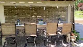Sophia & William Outdoor Patio Bar Stools Swivel Bar Stool Review, Good quality, heavy duty frame