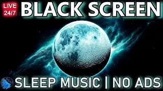 SOOTHING DEEP Sleeping Music NO ADS, 432hz Frequency, BLACK SCREEN Sleep Music, Ambient Soundscape