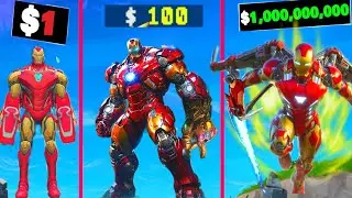 $1 Noob IRON-MAN to $100,000,000 GOD IRON-MAN 😱 | GTA 5