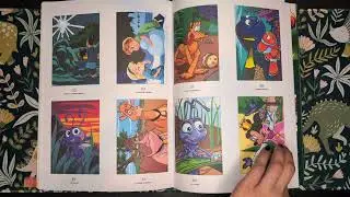 Disney Hachette Best of Nature coloring book- flip through solutions
