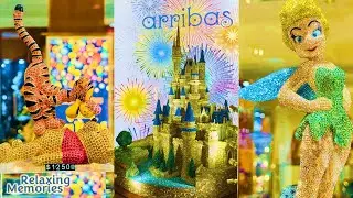 Arribas WDW Castle featuring Disney Channel Music from 1990s #disneyworld #disneyparks