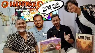 BAKARMAX at Neo-Adda | ft. Vivekananda Ghatak & Madhurima at the Kolkata Comic Con| Sumit Kumar AWOL