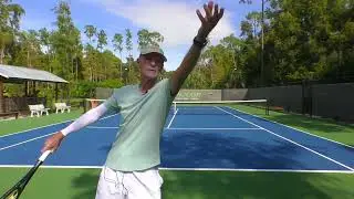 Kick Serve To The Deuce Side   HD 1080p