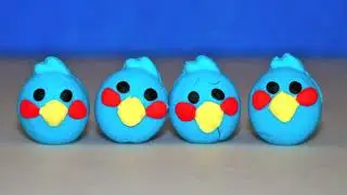 Play Doh Angry Birds Build 'n Smash Game Jake Treasure Chest Surprise