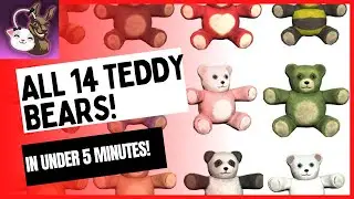 WITHIN 5 MINUTES fallout 76 teddy bear locations EASY!