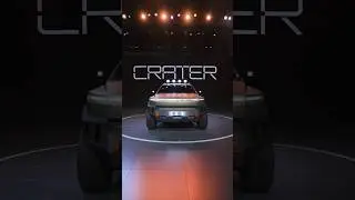 The future, engineered for now. Preview our CRATER concept car at the LA Auto Show. #conceptcar