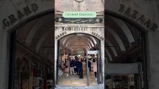 Grand Bazaar 🇹🇷 Istanbul, Turkey 🕌 #grandbazaar #grandbazaaristanbul #t&uuml;rkiye #shorts