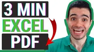 C&oacute;mo Convertir EXCEL a PDF 😱 [TUTORIAL PASO A PASO]