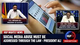 L'ABUS SUI SOCIAL MEDIA DEVE ESSERE AFFRONTATO TRAMITE LA LEGGE: IL PRESIDENTE ALI