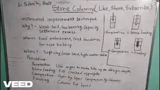 Soft Soil मा Foundation कसरी बलियो बनाउने? | Stone Column Method