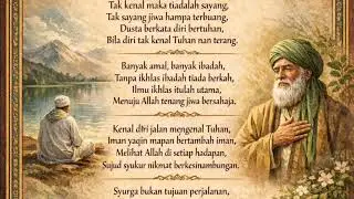 SYAIR MENGENAL DIRI MENUJU ILAHI WTQ