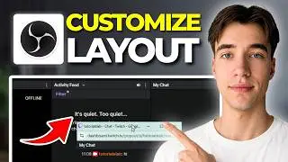 How To Customize OBS Layout And Add Custom Dock | Tutorial 2026