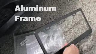 $10 Aluminum License Plate Frame
