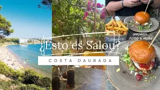 Salou NO es solo fiesta😳 Snorkel, comida y algo que no esperábamos encontrar😎🐙🌊