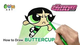 How To Draw BUTTERCUP | POWERPUFF GIRLS