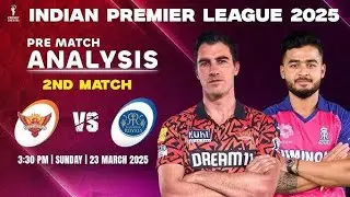 SRH vs RR  Analysis 2nd Match/ IPL 2025 / Cricket Line Guru #cricketlineguru #ipl