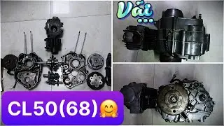 Motorbike HONDA CL50 year 1968🤗 part1