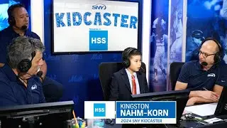 This kid's got a bright future! Kidcaster provides play-by-play for fourth inning of Mets game! 🎙️