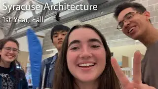 Syracuse Architecture 1st Year! | Katie Eve