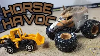 Mass Destruction! (Season 1 Round 1) Diecast Monster Truck Racing 🏁 Monster Jam Toy Racing 🏁