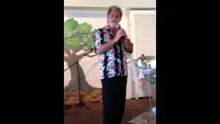 Jason Schwartz sings IMPOSSIBLE DREAM at Unity Church of Maui  3-17-2013