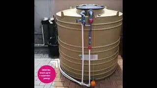 Water Backup Systems from R399 for 2000L