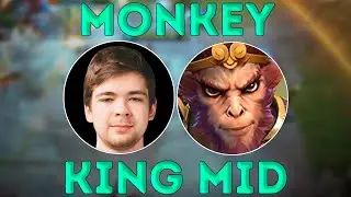 Malr1ne Monkey King Mid vs Windranger | DOTA 2