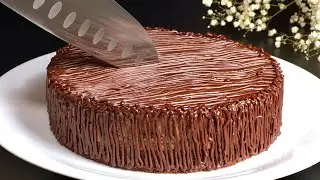 Новый шоколадный торт Делюкс! Никакого кукурузного крахмала, желатина и яиц! Нет духовки!