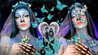 Noiva Cadáver Makeup Tutorial #corpsebride #noivacadaver