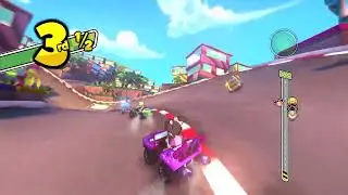 Phoebe gameplay in Soccer Fever - El Chavo Kart