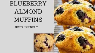 HEALTHY BLUEBERRY ALMOND MUFFINS RECIPE | How To Make Remarkable Homemade Blueberry Muffins*