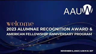 2023 Alumnae Recognition Award