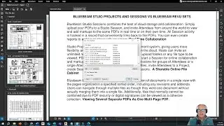 Bluebeam It: Bluebeam Sets vs Sessions vs Projects