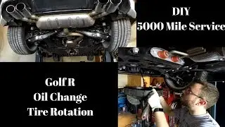 Golf R 5000 Mile DIY Service