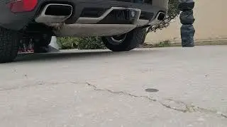 2011 Porsche Cayenne S cold start with Soul secondary cat bypass pipes
