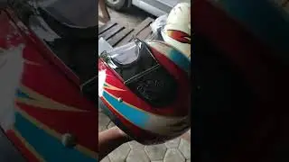 cek fisik helm jadul Top one New Old Stock,helm jadul klasik antik dan koleksi