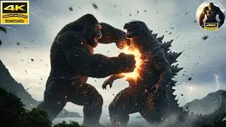 King Kong vs Godzilla &ndash; The Ultimate Titan War on Skull Island | 8K Cinematic