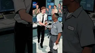 The Genius Janitor Who Shocked NASA Engineers #motivationalshorts #inspiration #lifelesson