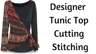 Designer Tunic Top Cutting & Stitching 2021 Latest Tunic Top Design| Girls Short Top Designs 2021