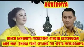 Keseriusan mas lindra: Janji Cincin Niken dan Mas Lindra, Kisah Keseriusan yang Menguatkan Hati