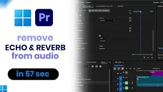 How to Remove Echo and Reverb from Audio in Premier Pro